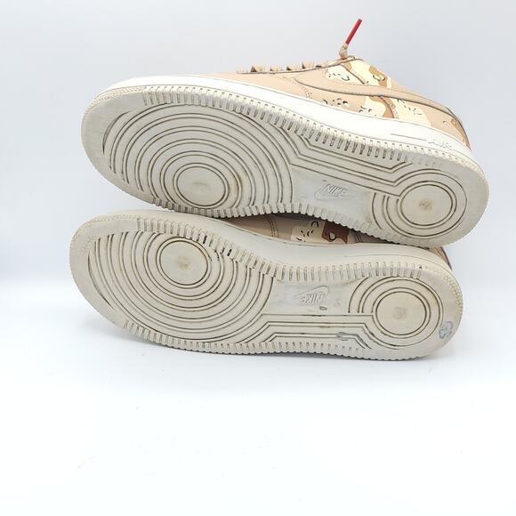 Nike AF1 Low Desert Reflective Camo Casual Sneakers 823511-202 Men\'s size 9
